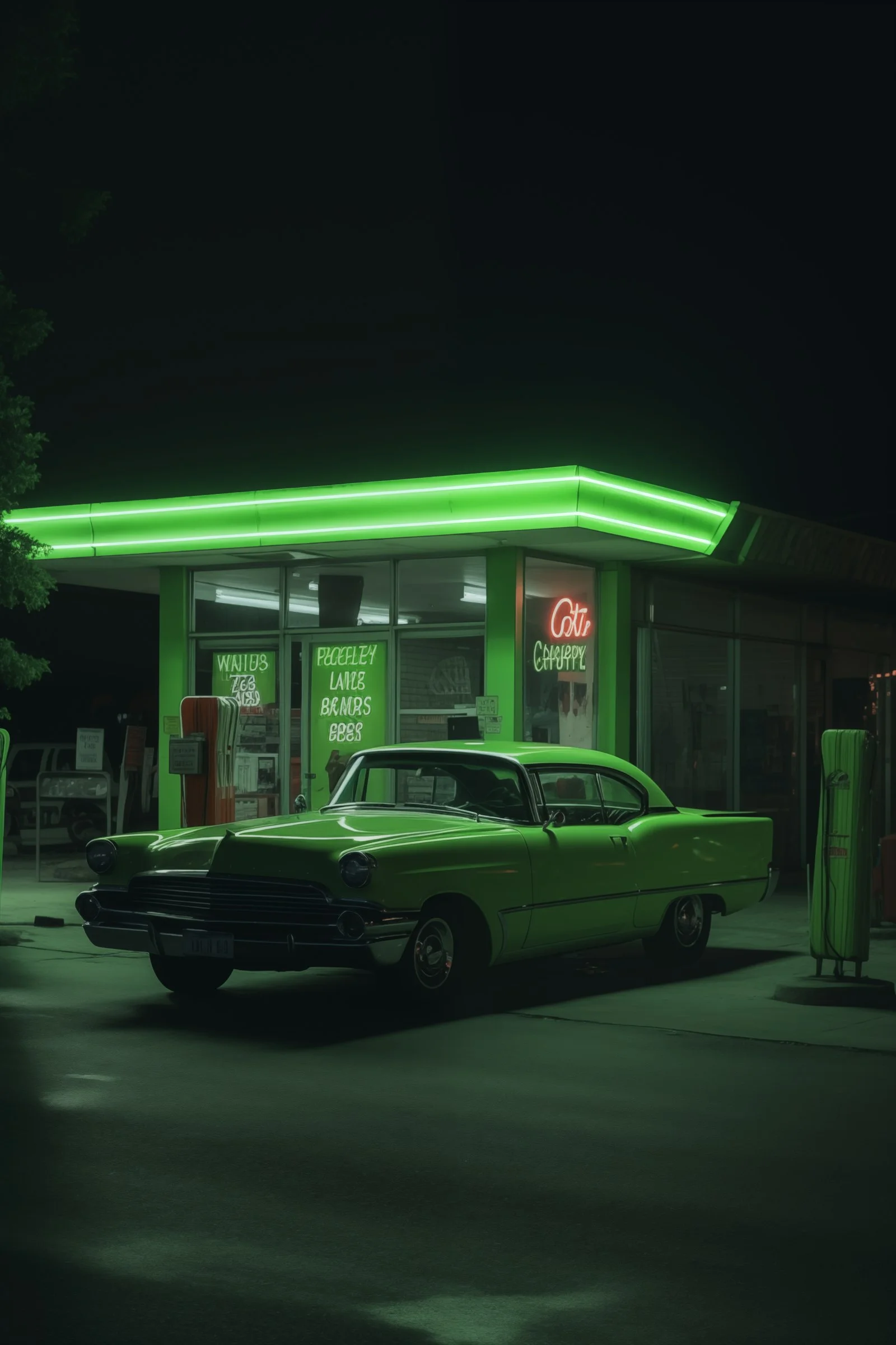 Neon Car